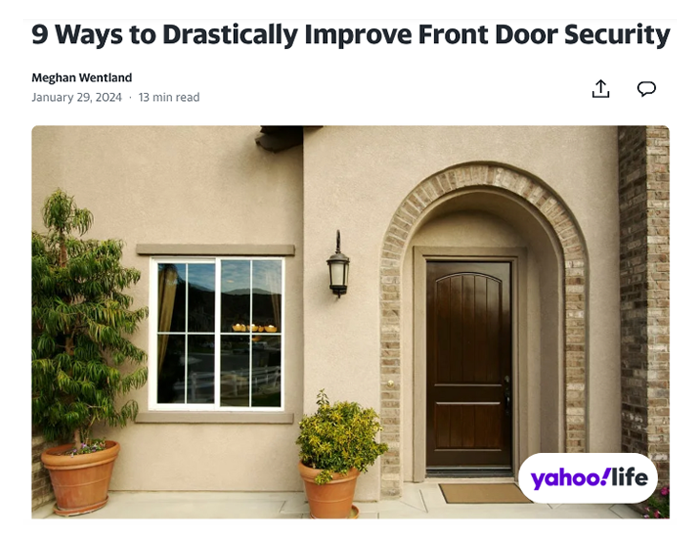 9 Ways To Improve Home Security